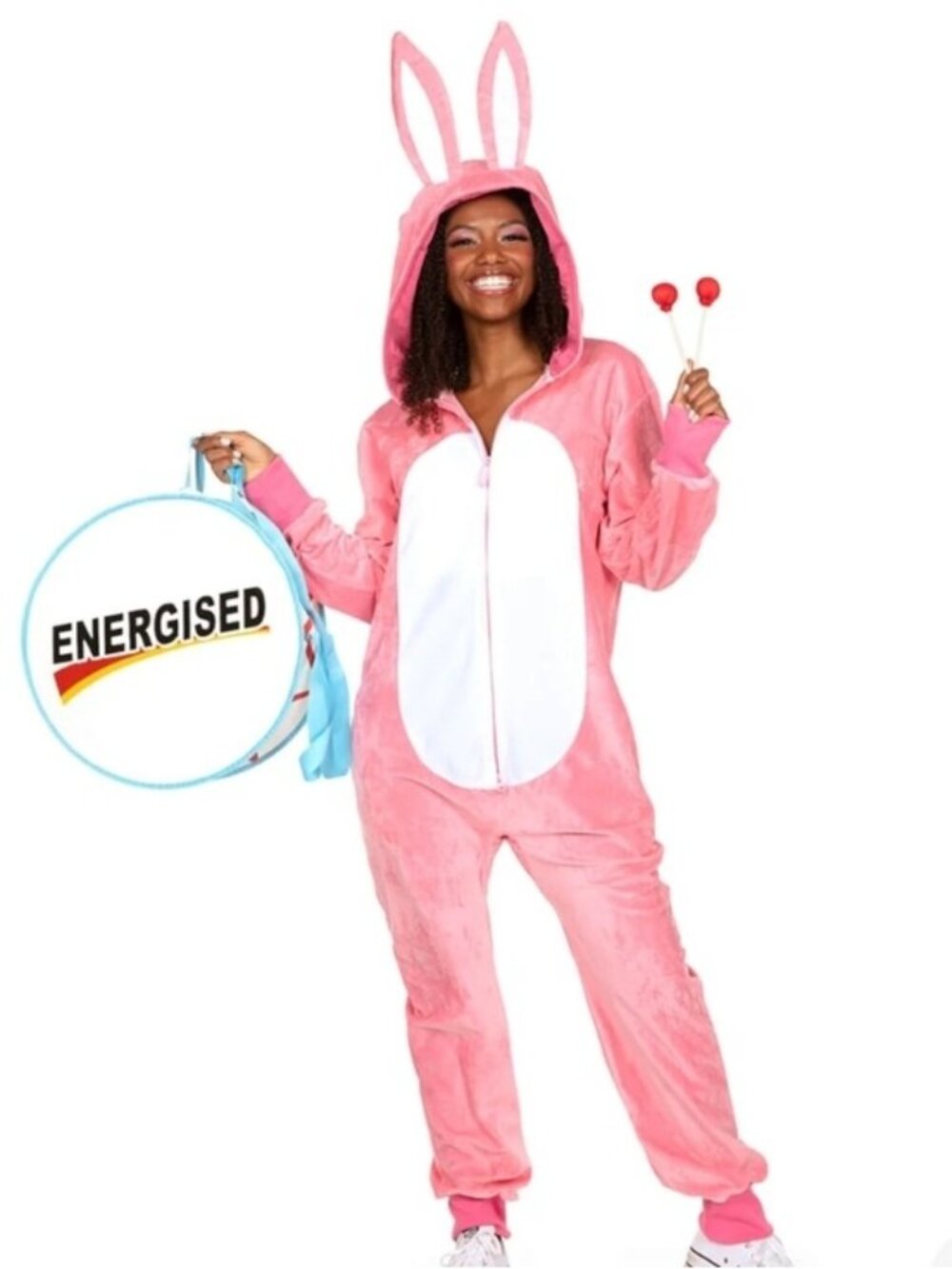 Tipsy Elves Energetic Energized Bunny Costume New Small Unisex Halloween